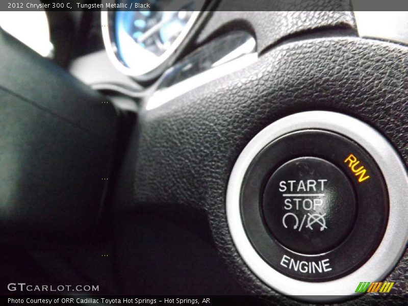 Tungsten Metallic / Black 2012 Chrysler 300 C