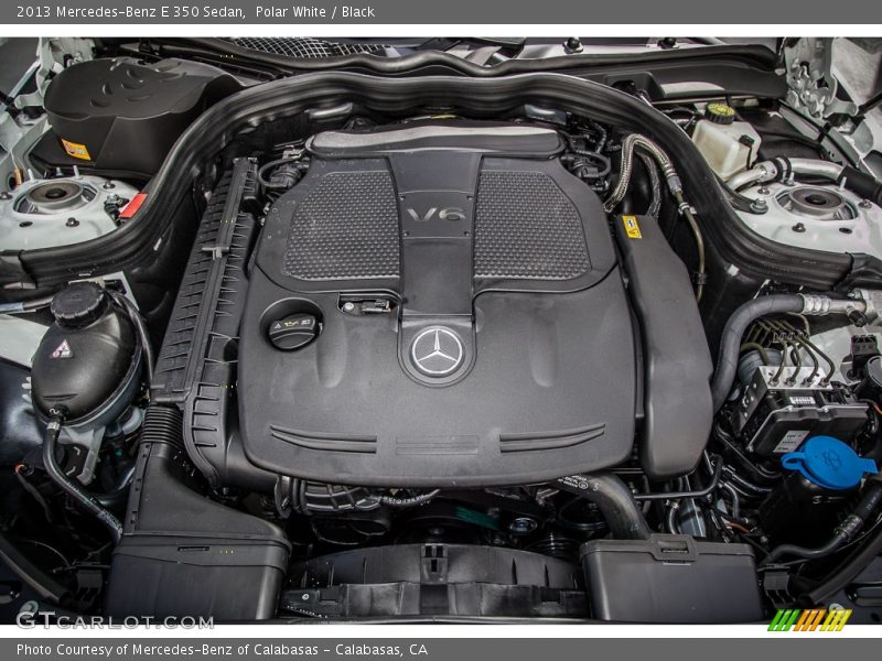 Polar White / Black 2013 Mercedes-Benz E 350 Sedan