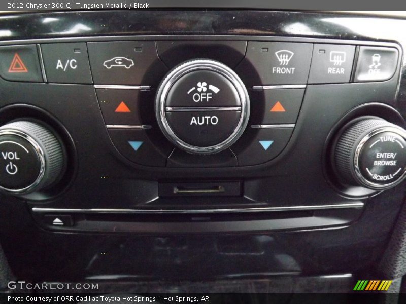 Tungsten Metallic / Black 2012 Chrysler 300 C