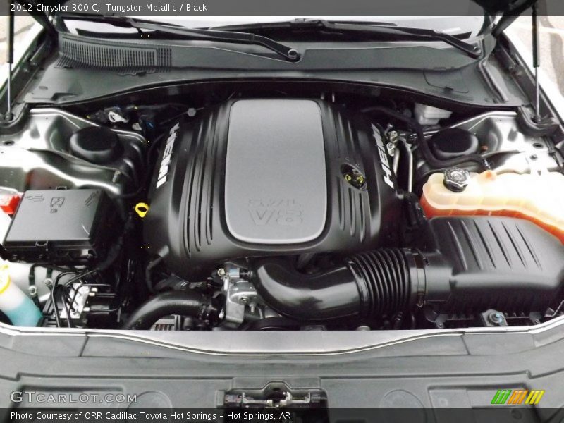 Tungsten Metallic / Black 2012 Chrysler 300 C