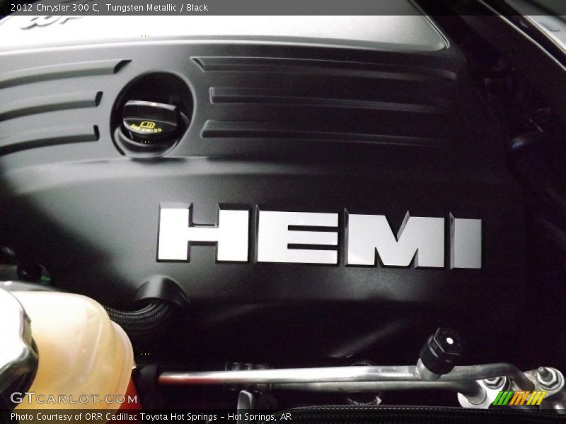 Tungsten Metallic / Black 2012 Chrysler 300 C