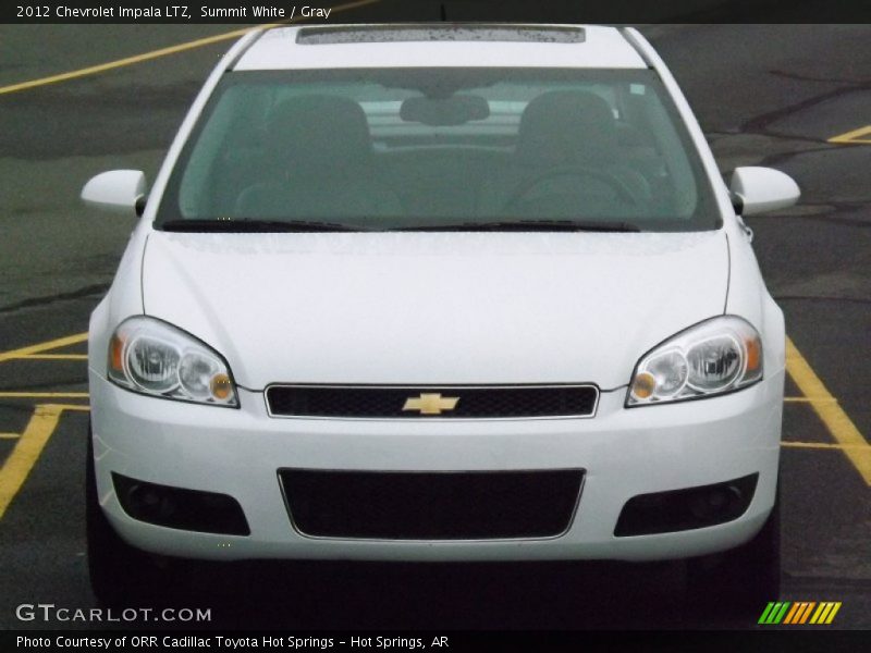 Summit White / Gray 2012 Chevrolet Impala LTZ