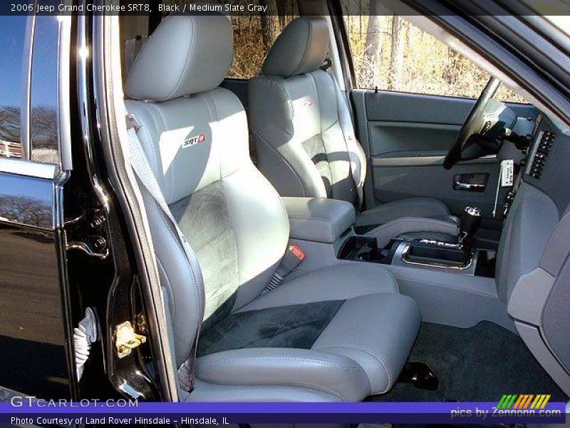 Black / Medium Slate Gray 2006 Jeep Grand Cherokee SRT8