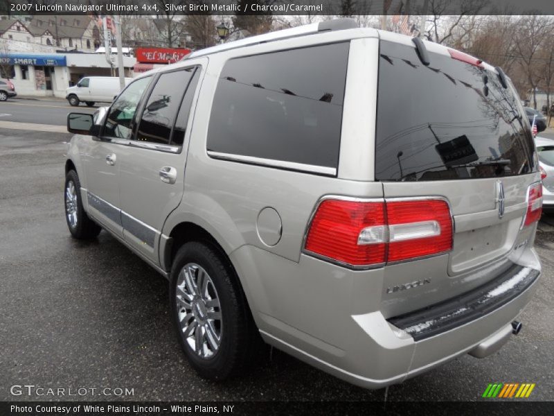 Silver Birch Metallic / Charcoal/Caramel 2007 Lincoln Navigator Ultimate 4x4
