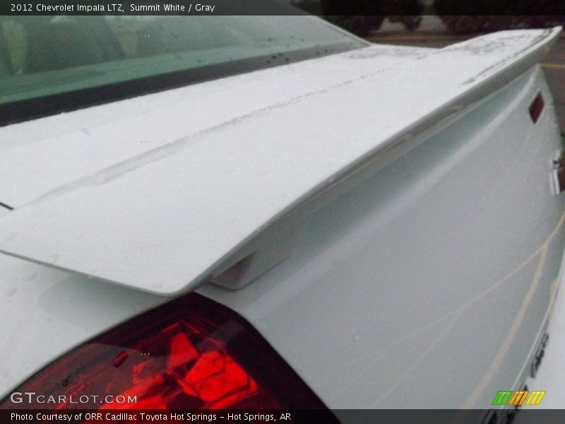 Summit White / Gray 2012 Chevrolet Impala LTZ