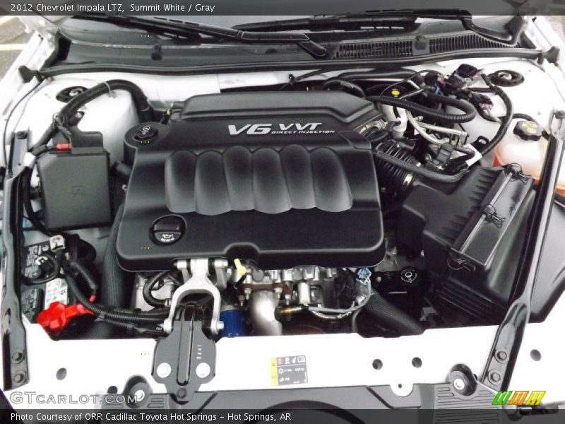 Summit White / Gray 2012 Chevrolet Impala LTZ