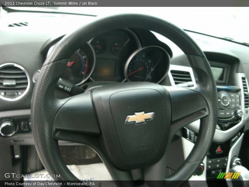 Summit White / Jet Black 2011 Chevrolet Cruze LT