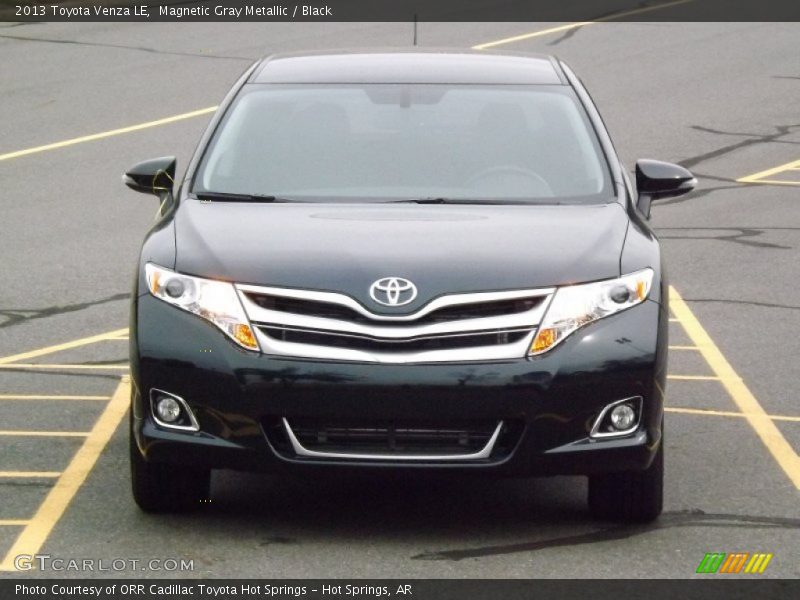 Magnetic Gray Metallic / Black 2013 Toyota Venza LE