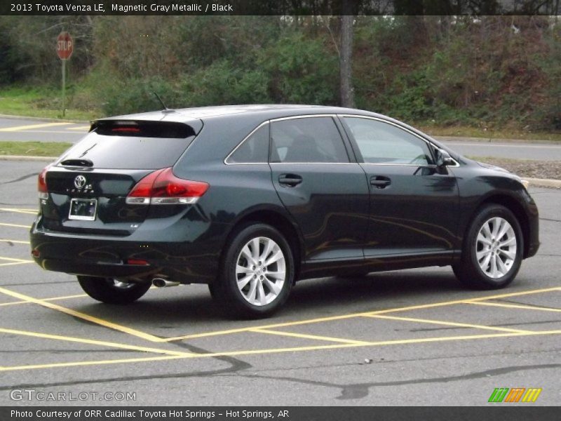 Magnetic Gray Metallic / Black 2013 Toyota Venza LE