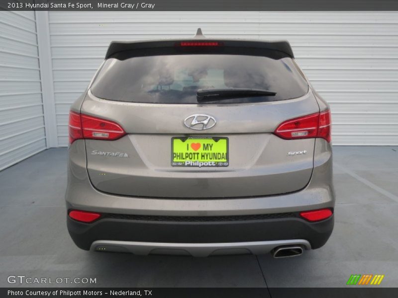 Mineral Gray / Gray 2013 Hyundai Santa Fe Sport