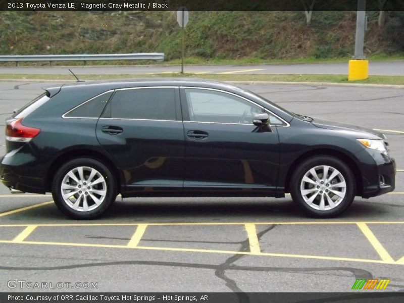 Magnetic Gray Metallic / Black 2013 Toyota Venza LE