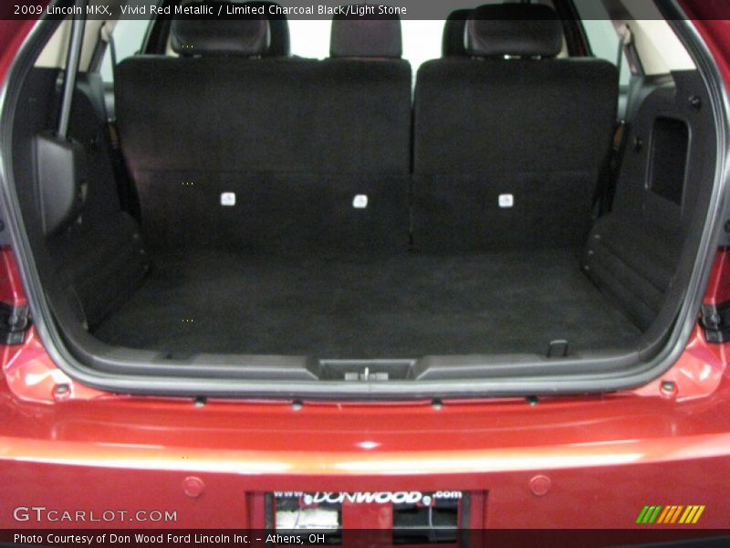 Vivid Red Metallic / Limited Charcoal Black/Light Stone 2009 Lincoln MKX