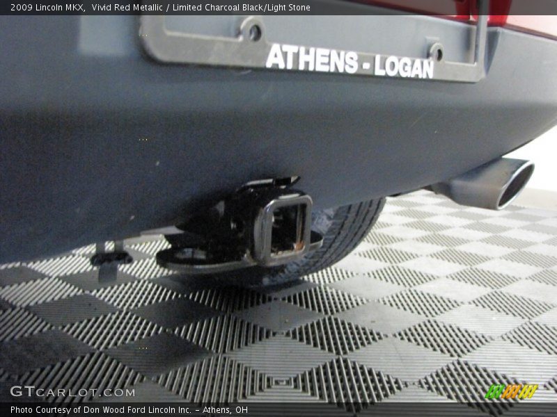 Vivid Red Metallic / Limited Charcoal Black/Light Stone 2009 Lincoln MKX