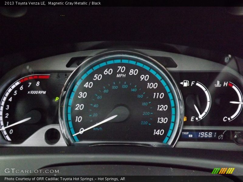  2013 Venza LE LE Gauges