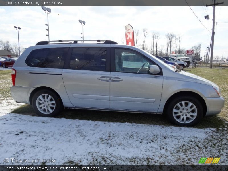 Silver / Gray 2006 Kia Sedona EX