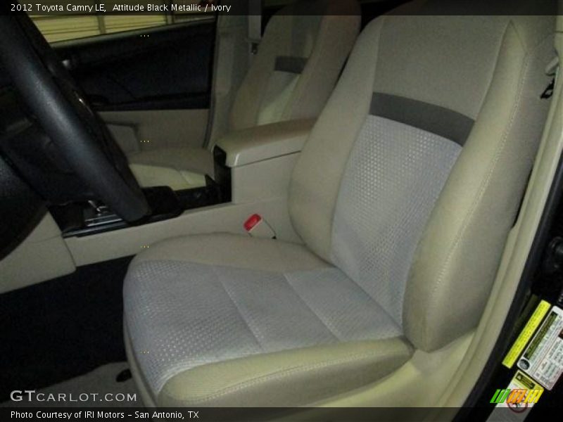 Attitude Black Metallic / Ivory 2012 Toyota Camry LE