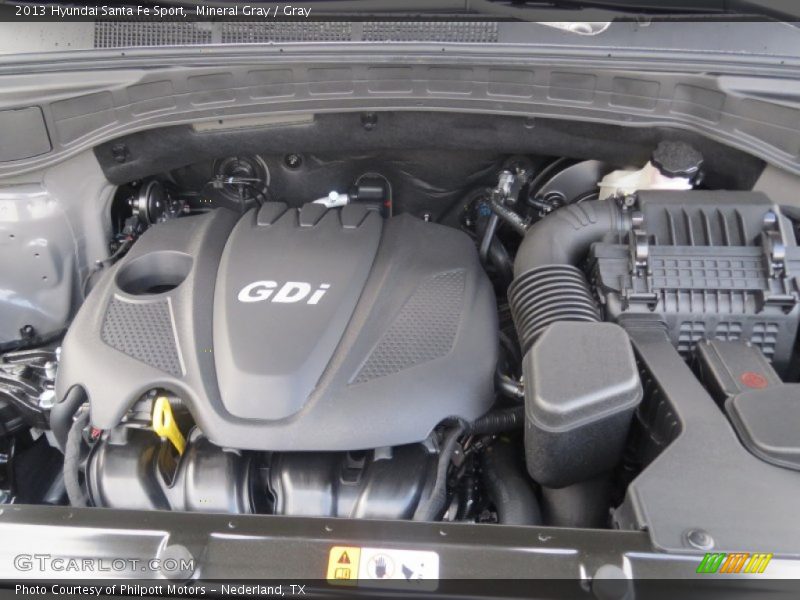 Mineral Gray / Gray 2013 Hyundai Santa Fe Sport