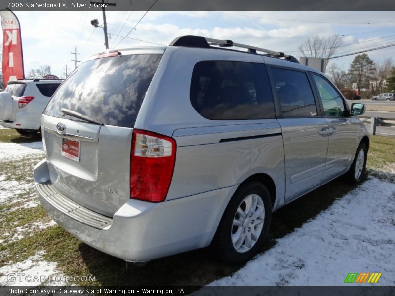 Silver / Gray 2006 Kia Sedona EX