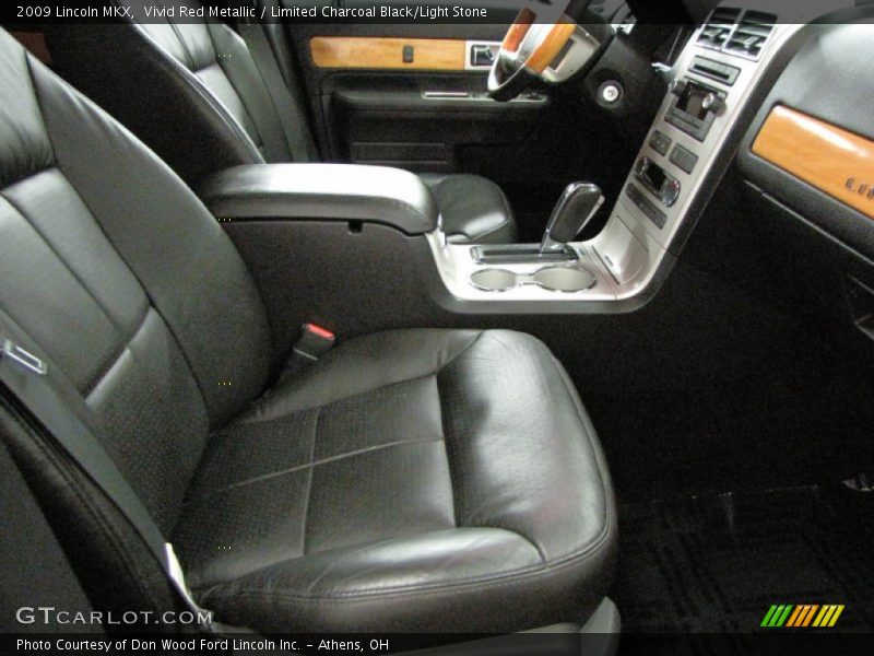 Vivid Red Metallic / Limited Charcoal Black/Light Stone 2009 Lincoln MKX