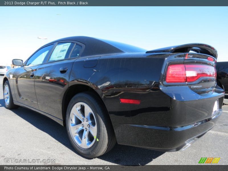 Pitch Black / Black 2013 Dodge Charger R/T Plus