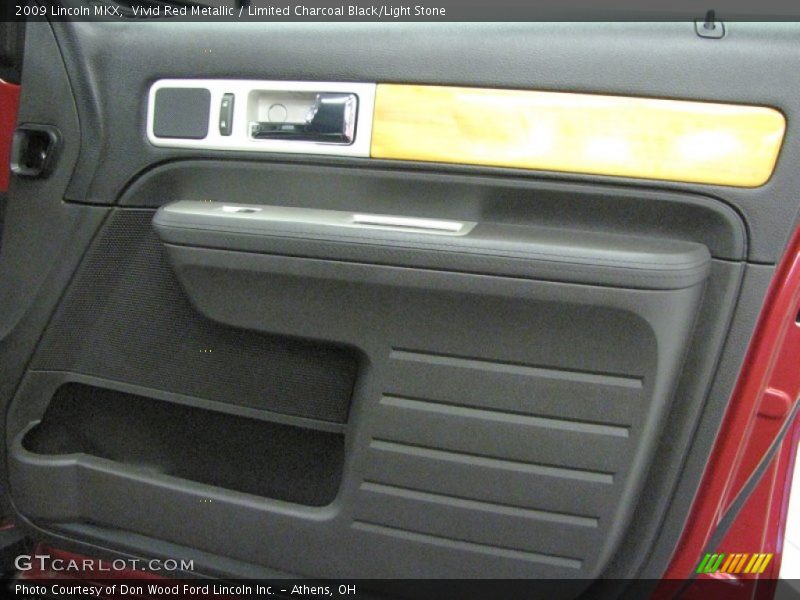 Vivid Red Metallic / Limited Charcoal Black/Light Stone 2009 Lincoln MKX