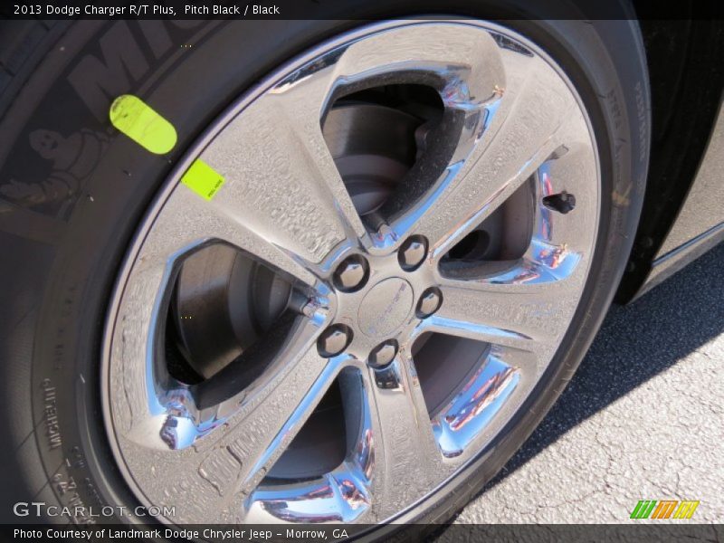 Pitch Black / Black 2013 Dodge Charger R/T Plus