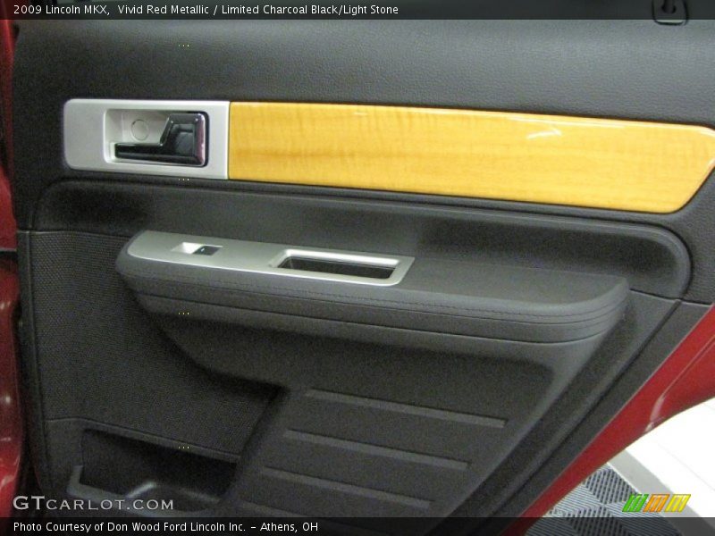 Vivid Red Metallic / Limited Charcoal Black/Light Stone 2009 Lincoln MKX