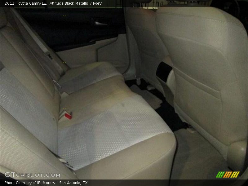 Attitude Black Metallic / Ivory 2012 Toyota Camry LE