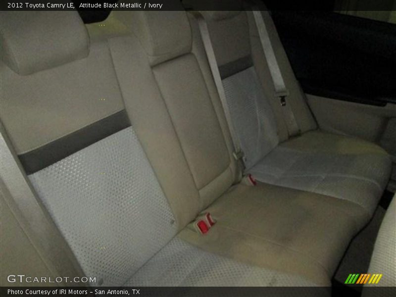 Attitude Black Metallic / Ivory 2012 Toyota Camry LE