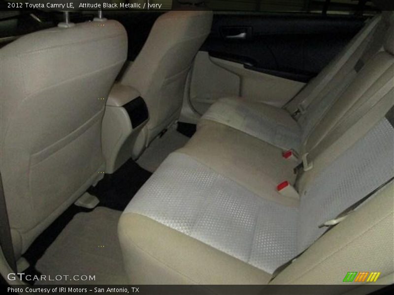 Attitude Black Metallic / Ivory 2012 Toyota Camry LE