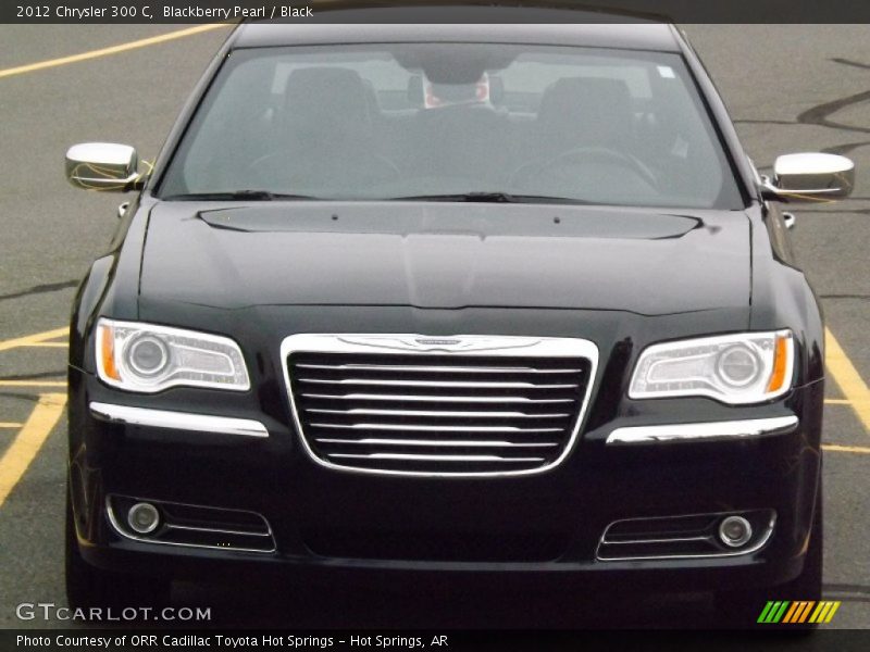 Blackberry Pearl / Black 2012 Chrysler 300 C