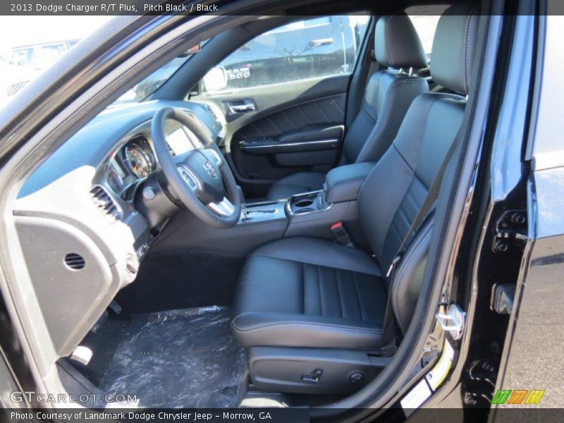Pitch Black / Black 2013 Dodge Charger R/T Plus