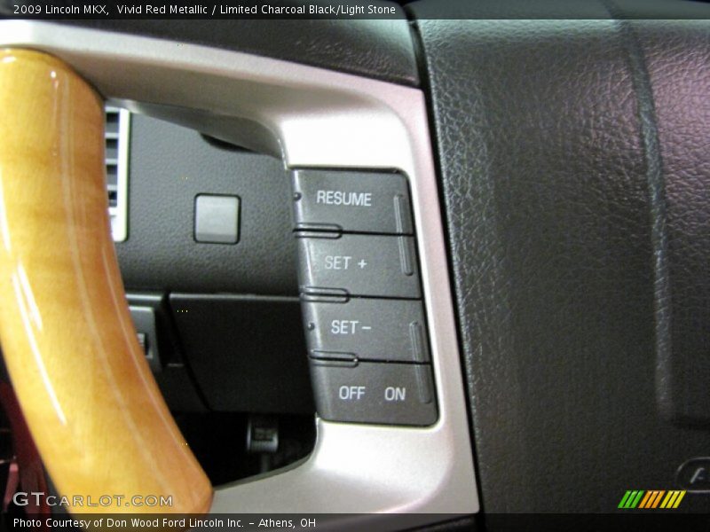 Controls of 2009 MKX 