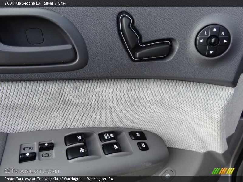 Silver / Gray 2006 Kia Sedona EX