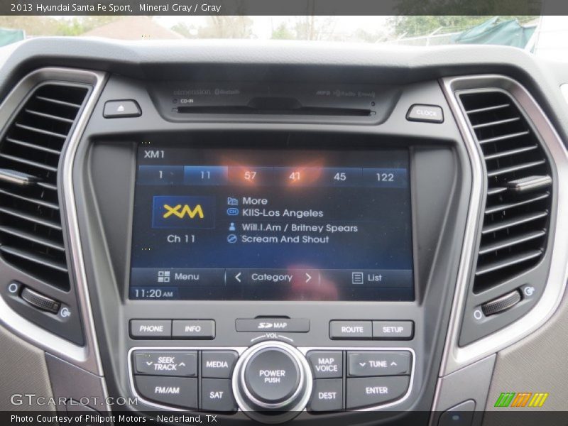 Mineral Gray / Gray 2013 Hyundai Santa Fe Sport