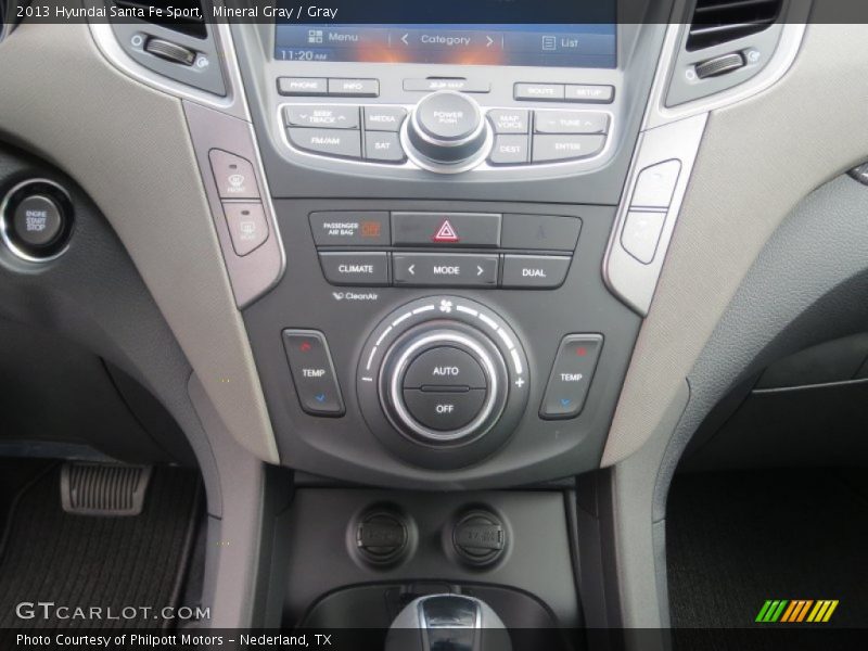 Mineral Gray / Gray 2013 Hyundai Santa Fe Sport