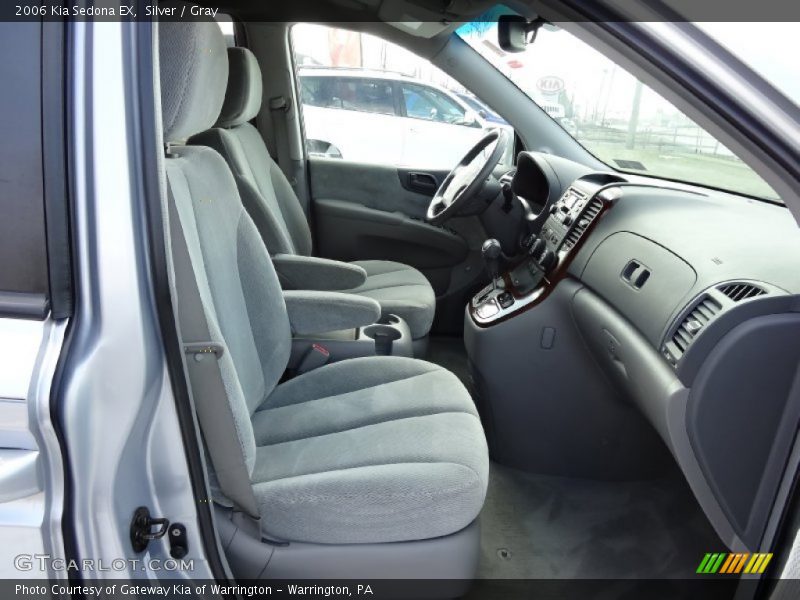 Silver / Gray 2006 Kia Sedona EX