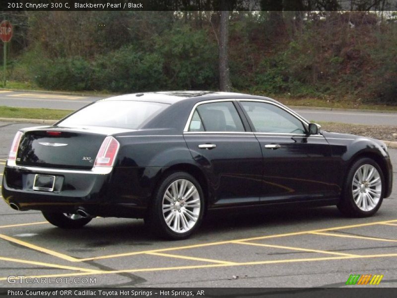 Blackberry Pearl / Black 2012 Chrysler 300 C