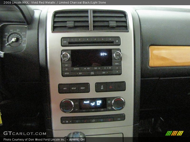 Vivid Red Metallic / Limited Charcoal Black/Light Stone 2009 Lincoln MKX