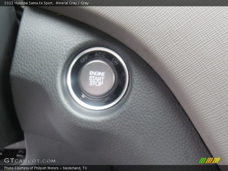 Mineral Gray / Gray 2013 Hyundai Santa Fe Sport