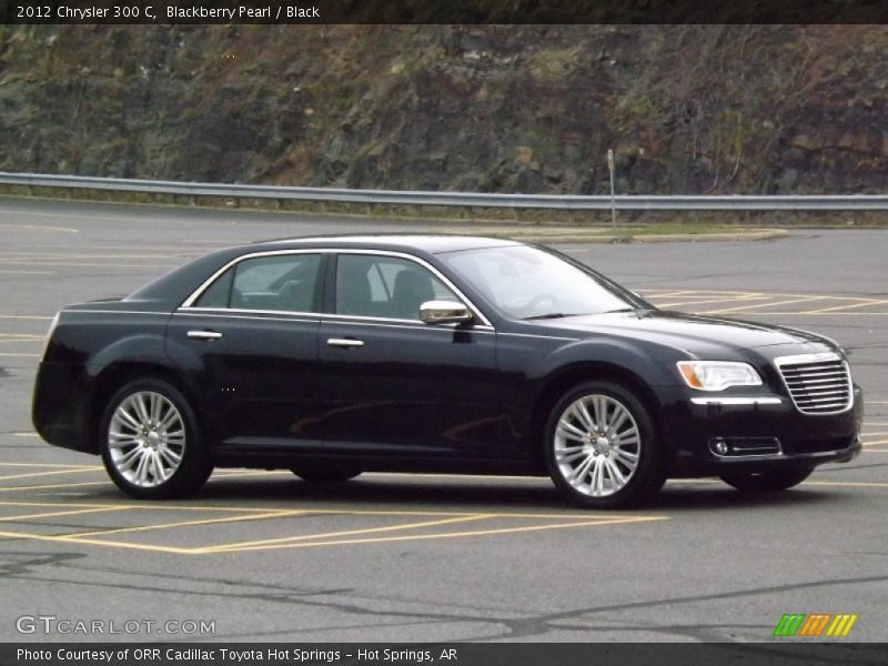 Blackberry Pearl / Black 2012 Chrysler 300 C