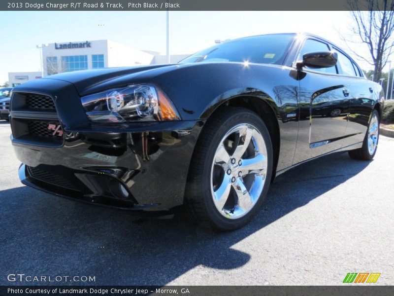 Pitch Black / Black 2013 Dodge Charger R/T Road & Track