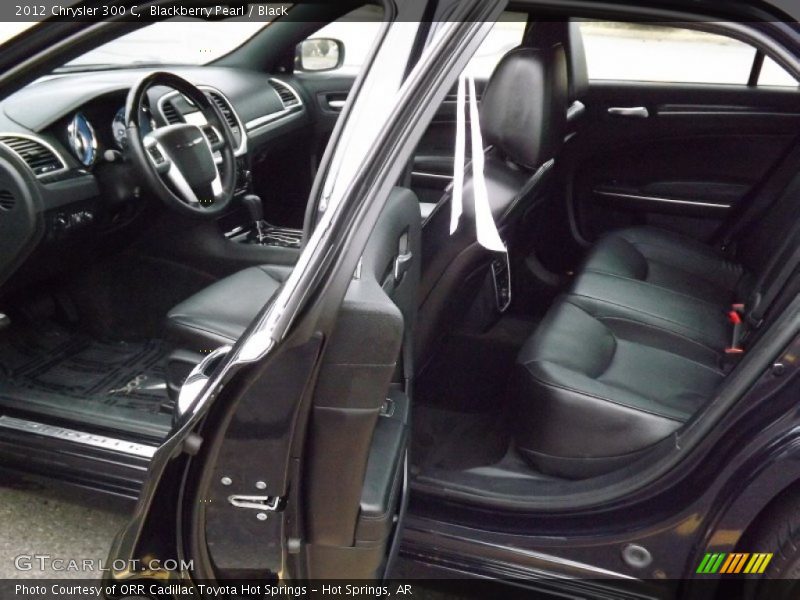 Blackberry Pearl / Black 2012 Chrysler 300 C