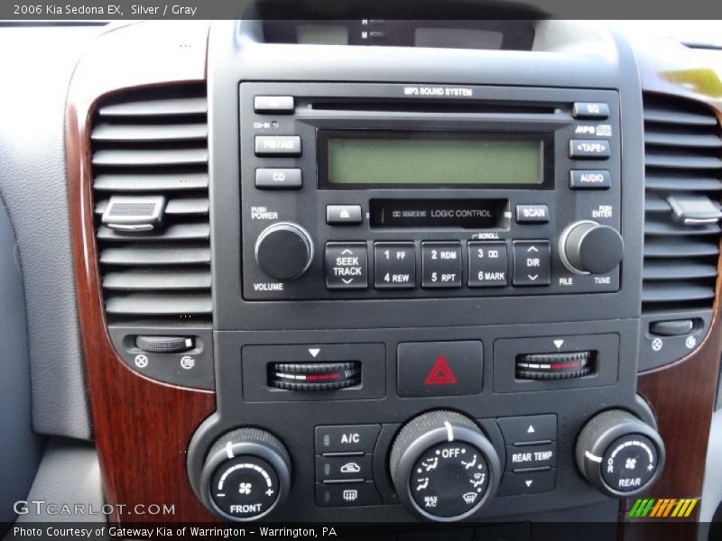 Controls of 2006 Sedona EX