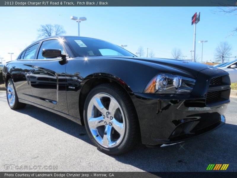 Pitch Black / Black 2013 Dodge Charger R/T Road & Track