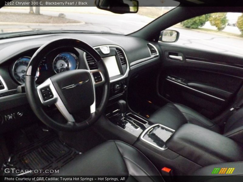 Blackberry Pearl / Black 2012 Chrysler 300 C