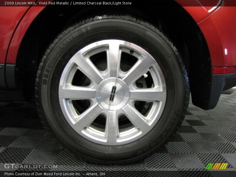 Vivid Red Metallic / Limited Charcoal Black/Light Stone 2009 Lincoln MKX