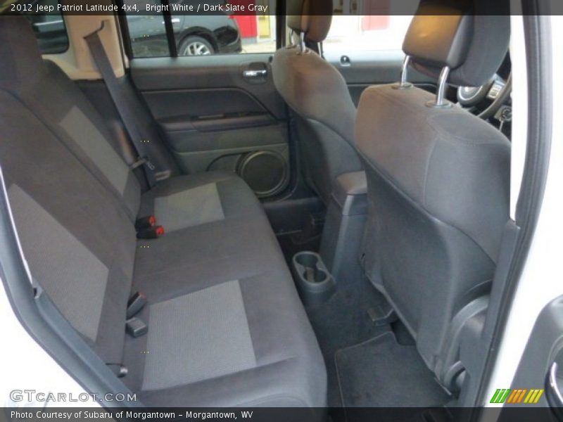 Bright White / Dark Slate Gray 2012 Jeep Patriot Latitude 4x4
