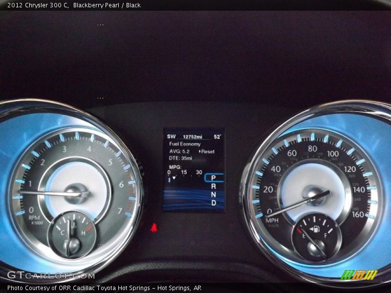  2012 300 C C Gauges