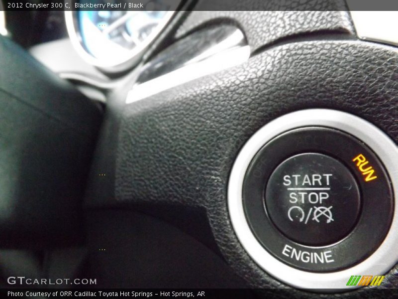 Blackberry Pearl / Black 2012 Chrysler 300 C